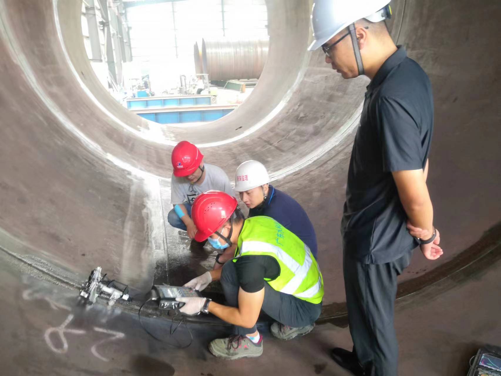 廣東省水利水電科學研究院一行到我司進行產品質量檢測